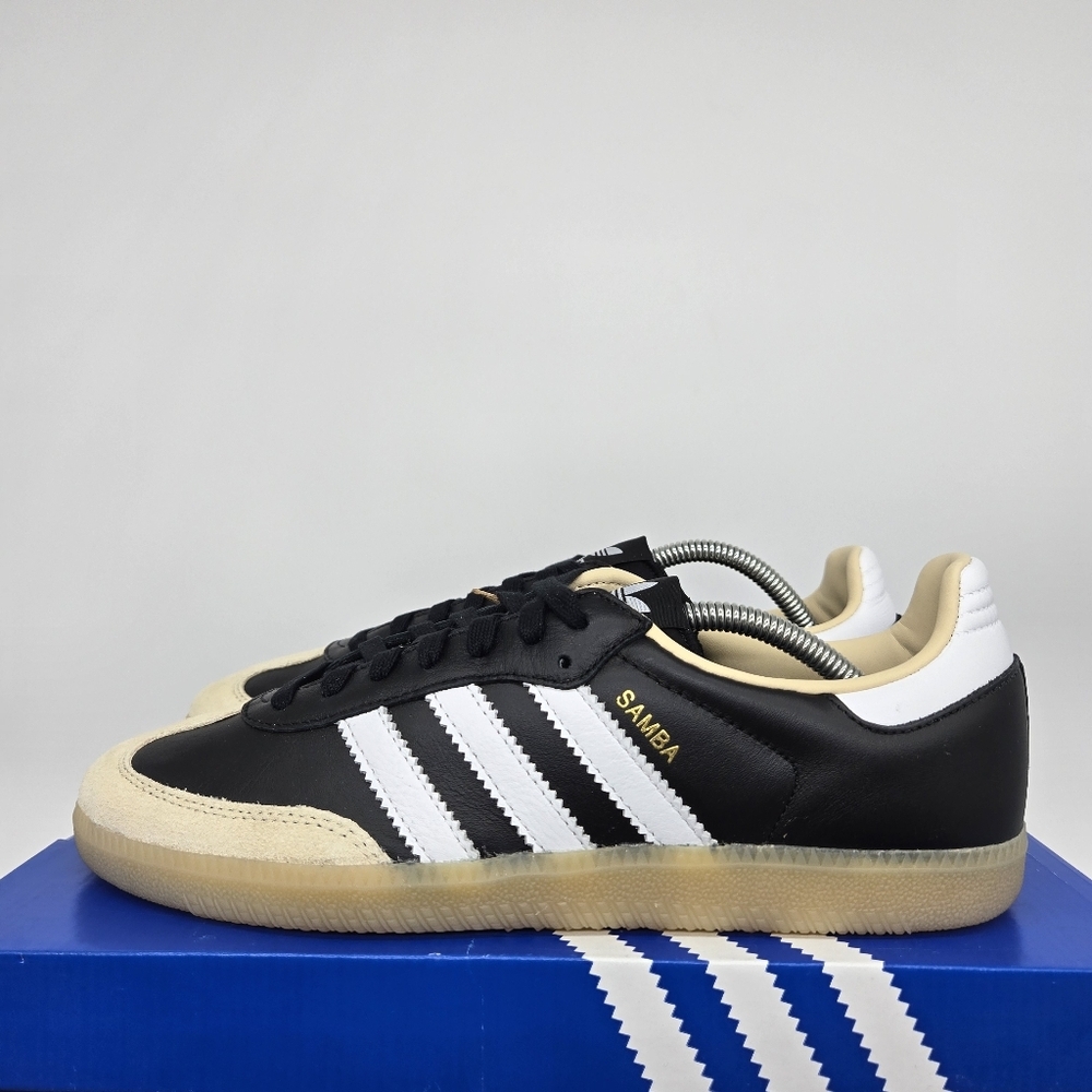 New Adidas Samba OG 'Black White Gum' Men's Shoes Size 13